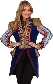 Thetru Karneval Damen Kostüm Jacke Frack Velvet Sensation