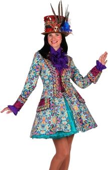 Thetru Karneval Damen Kostüm Jacke Frack Spring Fair