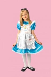DISNEY Mädchen Kostüm ALICE IM WUNDERLAND Deluxe
