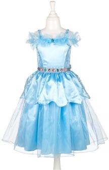 Souza Karneval Mädchen Kostüm Prinzessin Catherine blau