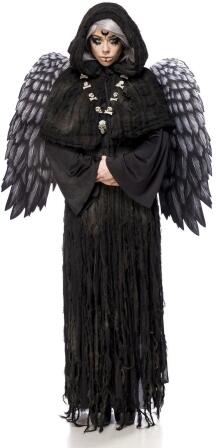 Karneval Halloween Damen Kostüm Fallen Angel