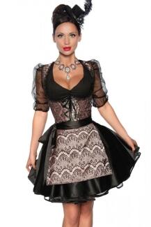 Damen Dirndl Kleid Loreen