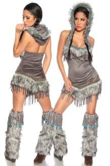 Karneval Damen Kostüm Sexy Indianerin