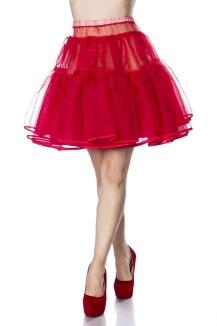 Belsira Karneval Damen Petticoat rot