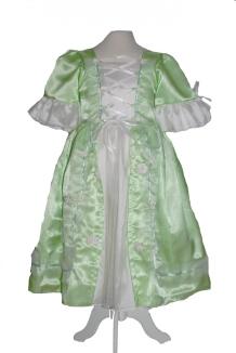 Karneval Kinder Kostüm Prinzessin Clara grün