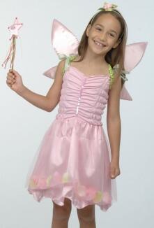 Lovely Lea Karneval Mädchen Kostüm Fee Flower Fairy