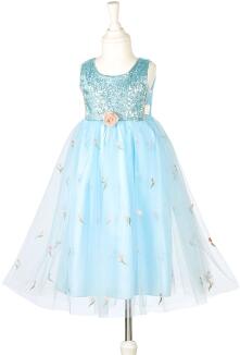 Souza Karneval Mädchen Kostüm Nicolette hellblau
