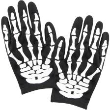 Karneval Halloween Skelett Handschuhe Erwachsene