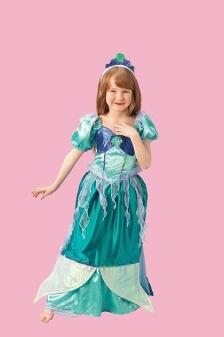 DISNEY Mädchen Wende Kostüm Meerjungfrau ARIELLE