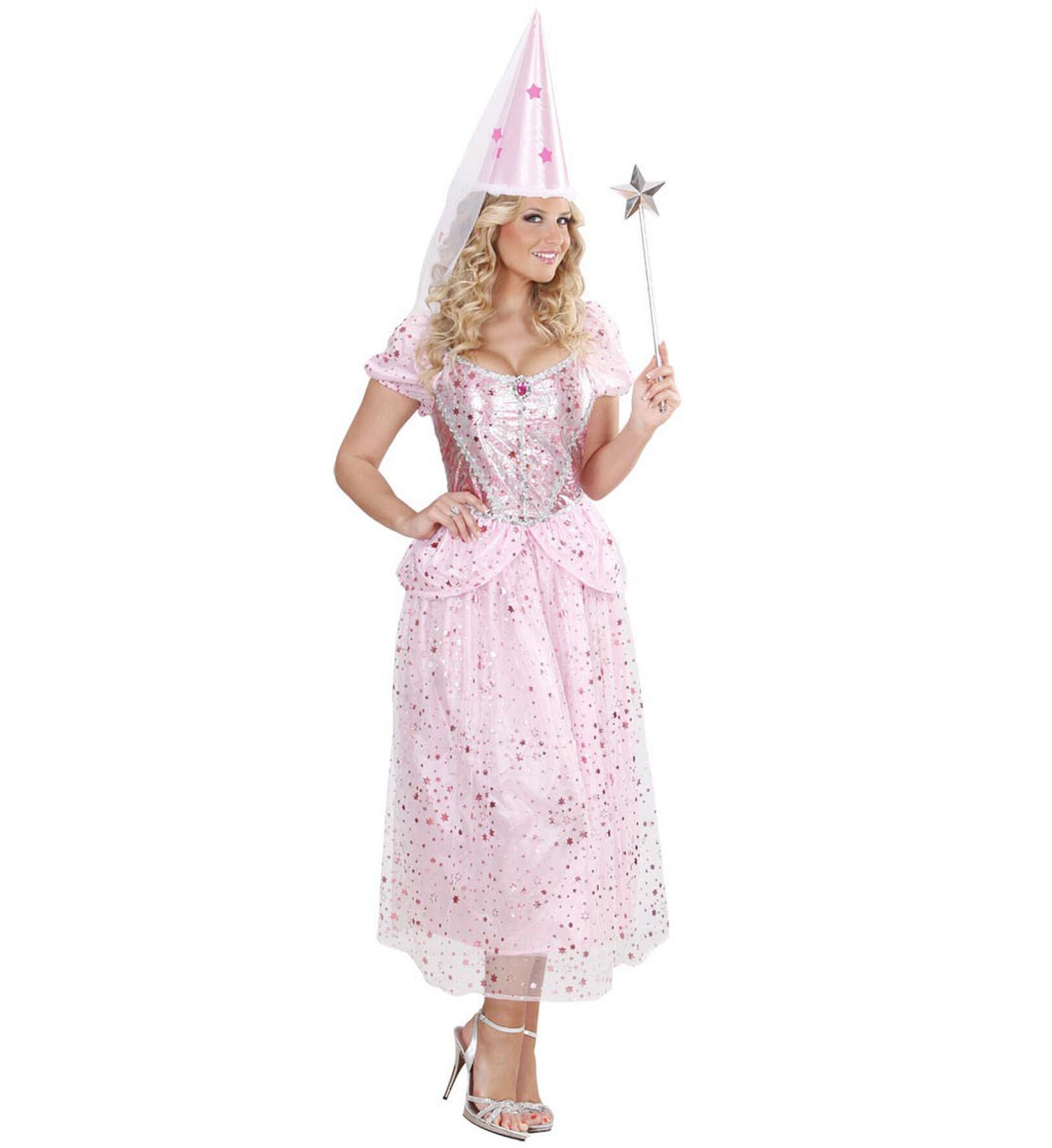karneval damen kostüm prinzessin rosa fee - faschingskram