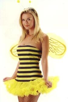 Leg Avenue Damen Kostüm Biene Honigbiene