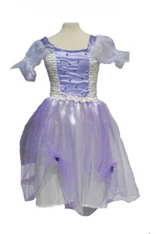 Karneval Mädchen Kostüm Prinzessin Lavendel