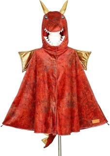 Souza Halloween Karneval Kinder Kostüm Umhang Roter Drache