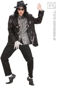 Karneval Herren Pailletten Jacke Showtime