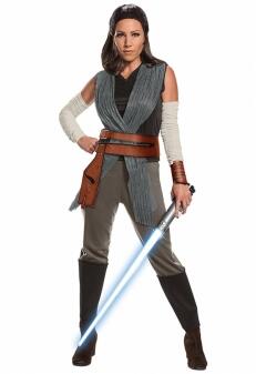 Karneval Damen Kostüm Star Wars Rey Deluxe