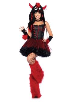 Leg Avenue Karneval Halloween Damen Kostüm Rebel Monster