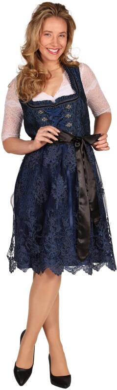 Thetru Oktoberfest Damen Dirndl Lia blau