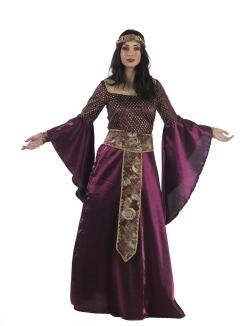 Karneval Damen Kostüm Mittelalter Eleonor