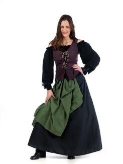 Karneval Damen Kostüm Mittelalter Bäuerin Lisa