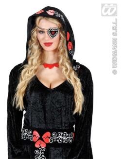 Karneval AUGENKLAPPE mit Herz