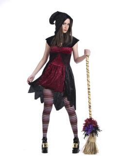 Limit Karneval Halloween Damen Kostüm Hexe