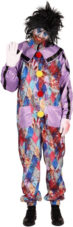 Thetru Karneval Halloween Herren Kostüm Böser Clown August