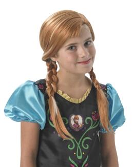 Karneval Kinder-Perücke Anna Frozen