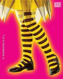 Karneval Kinder Strumpfhose Ringel Farbwahl