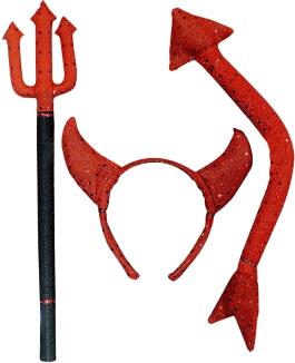 Widmann Karneval Halloween Teufel Set