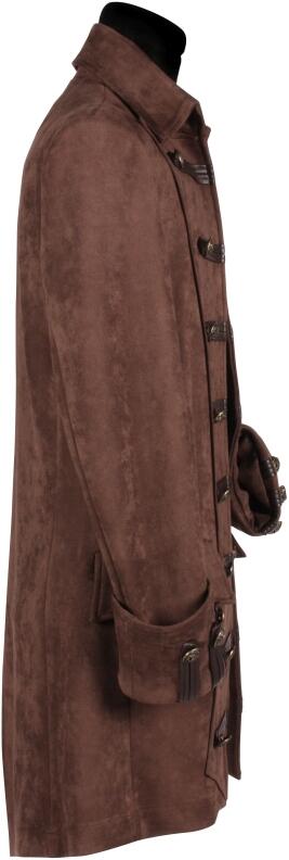 Thetru Karneval Herren Kostüm Jacke Mantel Pirat