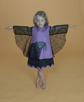 Lovely Lea Karneval Halloween Mädchen Kostüm Spinne