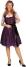Thetru Oktoberfest Damen Dirndl Lia lila