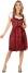 Thetru Oktoberfest Damen Dirndl Michaela rot