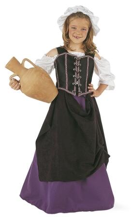 Limit Karneval Mädchen Kostüm Wirtin Mittelalter