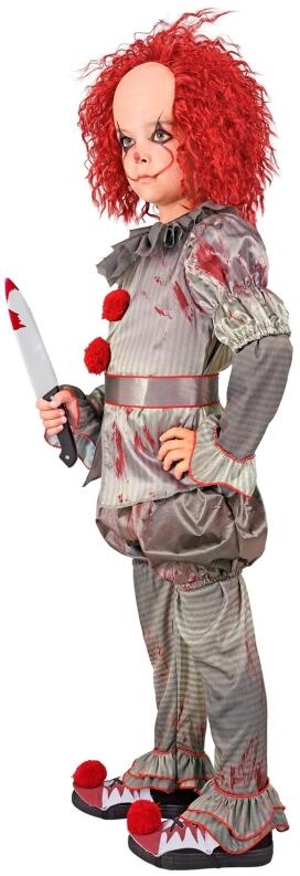 Karneval Halloween Jungen Kostüm Killer Clown