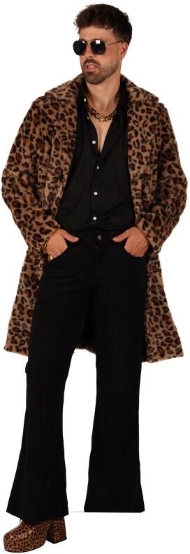 Thetru Karneval Herren Kostüm Jacke Plüsch Leo