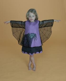 Lovely Lea Karneval Halloween Mädchen Kostüm Spinne