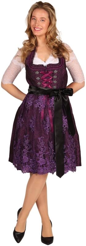 Thetru Oktoberfest Damen Dirndl Lia lila