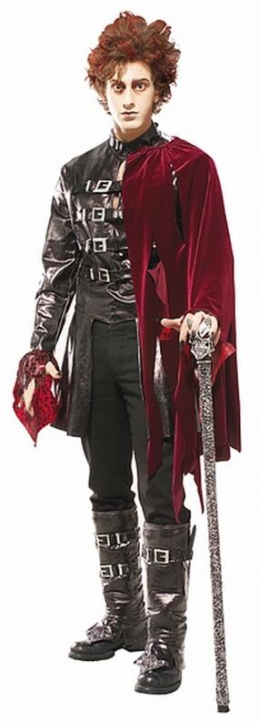 Karneval Halloween Herren Kostüm Prince Alarming