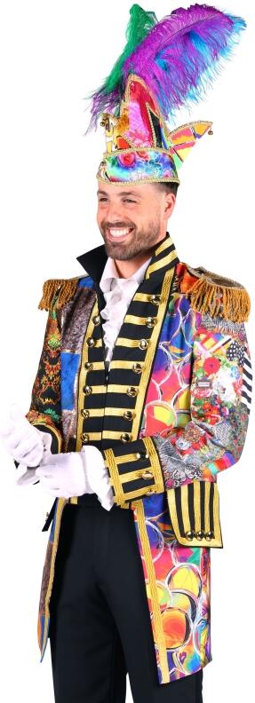 Thetru Karneval Herren Kostüm Jacke Mix it
