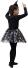 Halloween Karneval Mädchen Verkleidungs-Set Hexe schwarz
