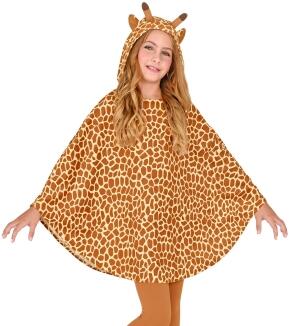 Karneval Halloween Kinder Kostüm Giraffe Poncho