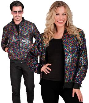 Widmann Party Fashion Blouson Pailletten bunt