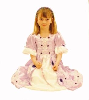 Karneval Mädchen Kostüm Prinzessin Clara Light Lavendel