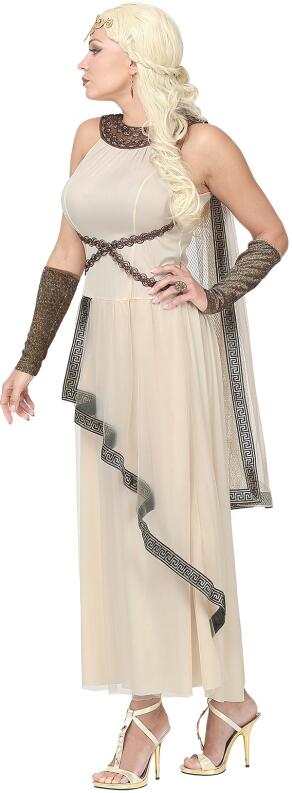 Karneval Damen Kostüm Römische Göttin ecru