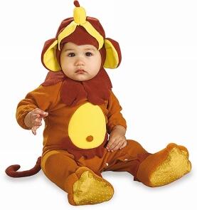 Karneval Baby Kostüm Affe MONKEY SEE