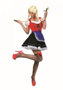 Karneval Damen Kostüm Tiroler Dirndl Helga