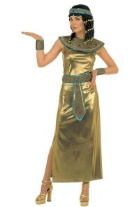 Karneval Damen Kostüm Cleopatra gold