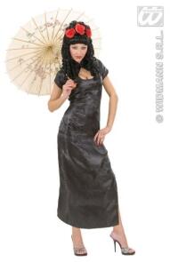 Karneval Damen Kostüm Geisha BLACK CHINA GIRL