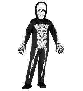 Karneval Halloween Kinder Kostüm Skelett